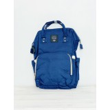 Рюкзак с термокарманами с USB (синий)